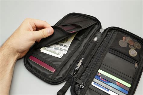 best portable wallet for traveling.